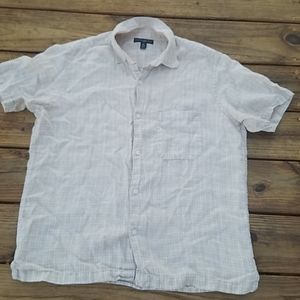 Banana Republic Linen  Button down, Medium